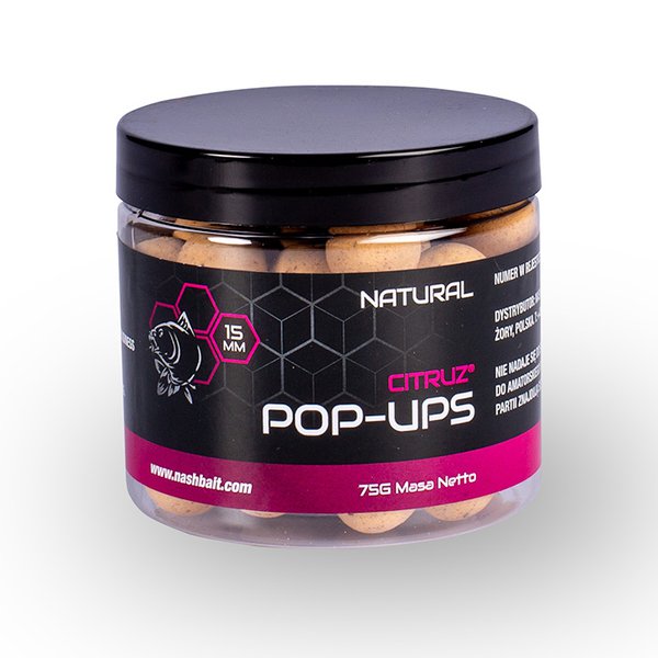 Nashbait Pop-Ups - Monster Shrimp, Scopex Squid, Citruz
