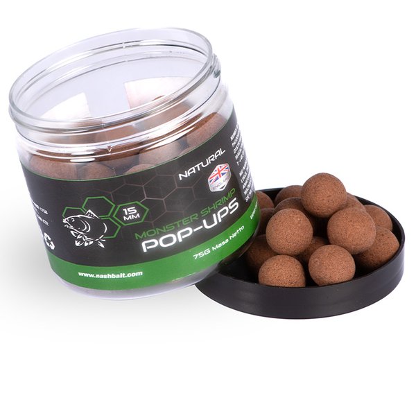 Nashbait Pop-Ups - Monster Shrimp, Scopex Squid, Citruz