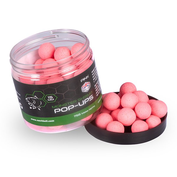 Nashbait Pop-Ups - Monster Shrimp, Scopex Squid, Citruz