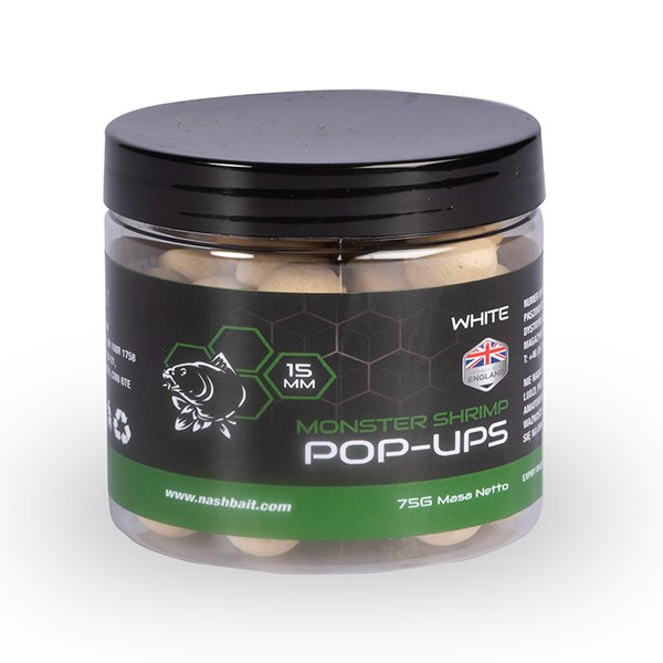 Nashbait Pop-Ups - Monster Shrimp, Scopex Squid, Citruz