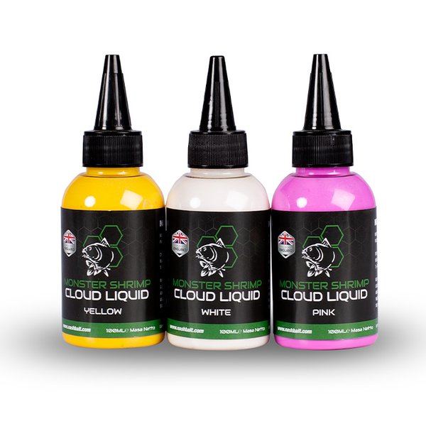 Nashbait Cloud Juice - Monster Shrimp, Scopex Squid, Citruz