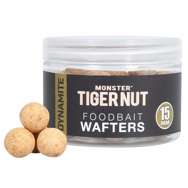 Monster Tiger Nut Foodbait Wafters 15mm