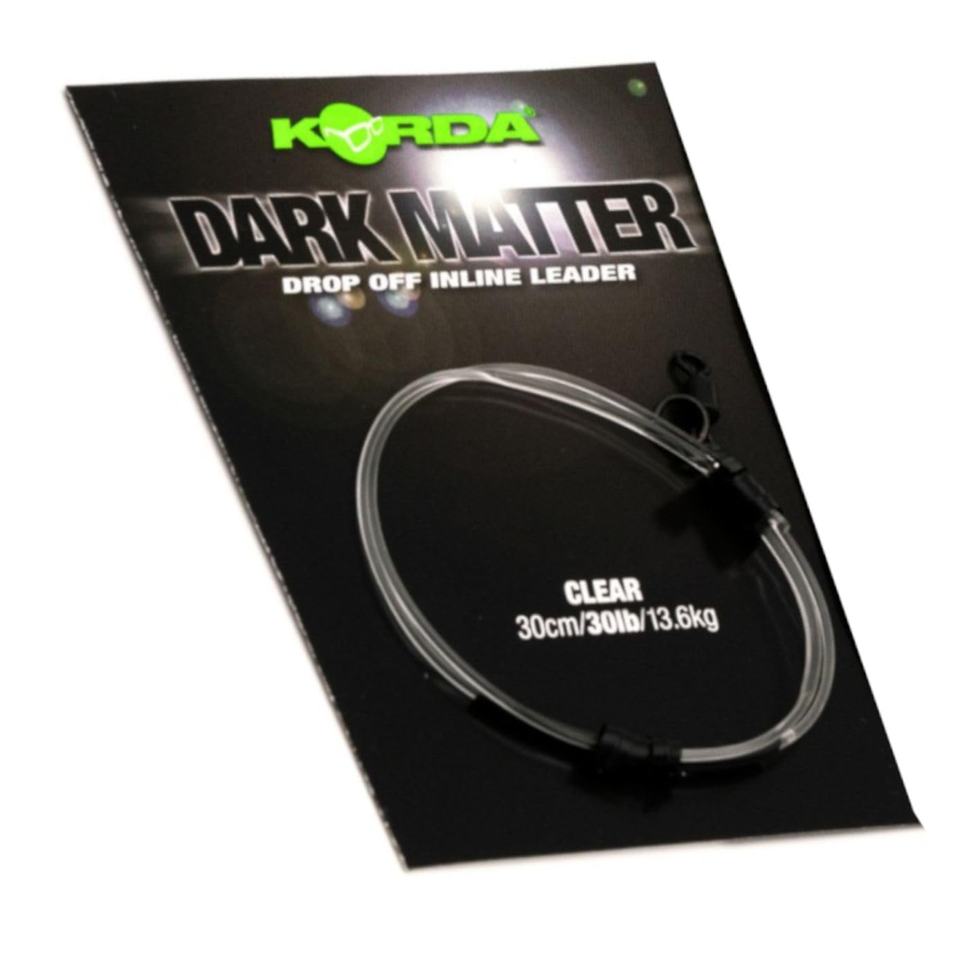 Dark Matter Drop Off Inline Leader - Clear/30cm