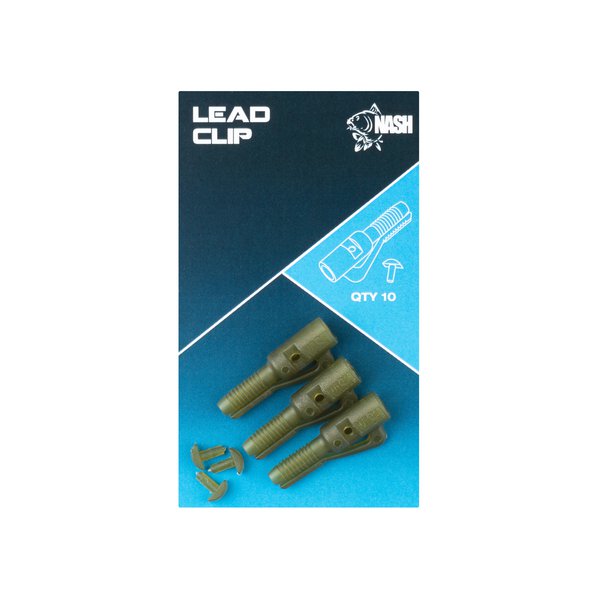 Nash Lead Clip + Tail Rubbers