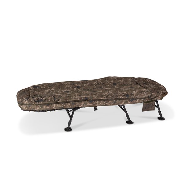 Indulgence MF60 Sleep Systems 6 Legs Camo - Standard Bedchair