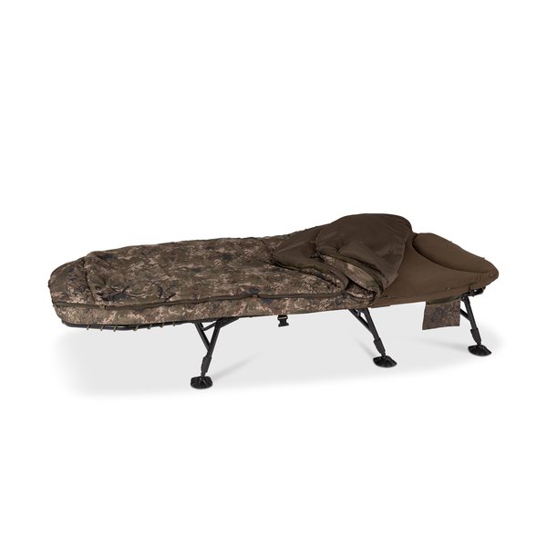 Indulgence MF60 Sleep Systems 6 Legs Camo - Standard Bedchair