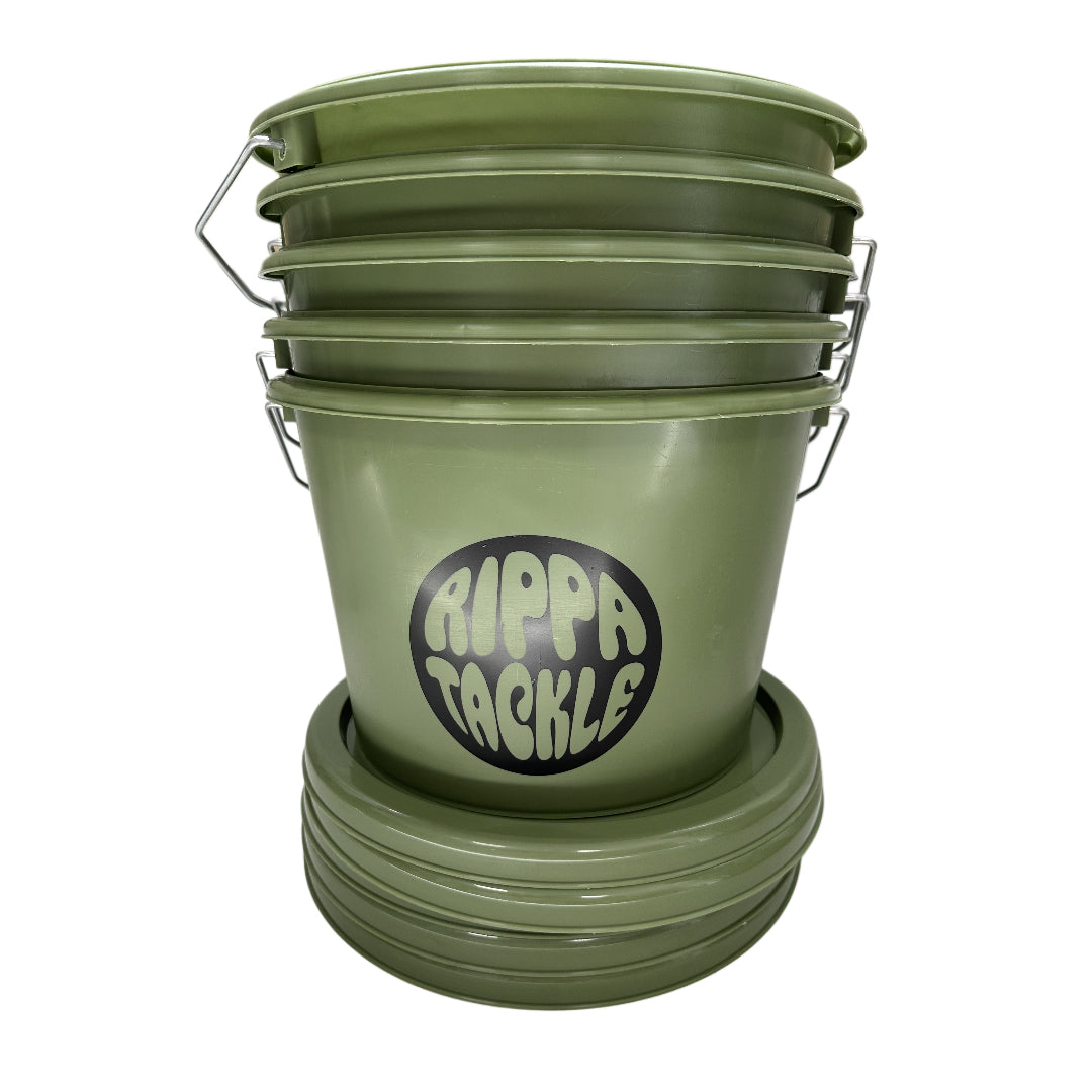 Rippa Tackle Green Bait Bucket