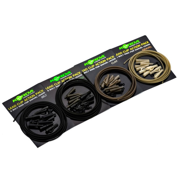 Korda Lead Clip Action Pack - Weed