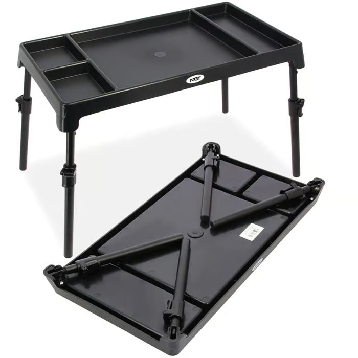 NGT XPR Bivvy Table - 4 Section with Adjustable Legs