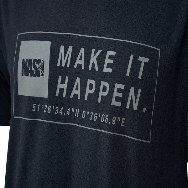 Make It Happen Coordinates T-Shirt Black