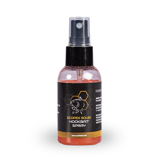 Nashbait Hookbait Spray - Monster Shrimp, Scopex Squid, Citruz