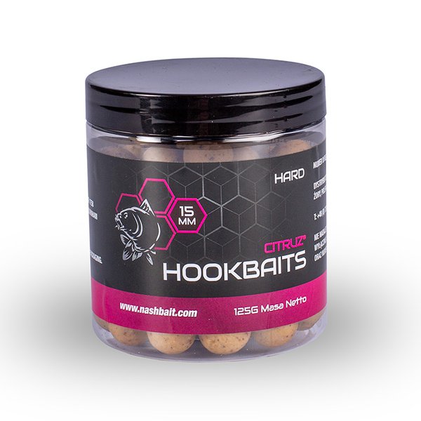 Nashbait Hard Hookbaits - Monster Shrimp, Scopex Squid, Citruz