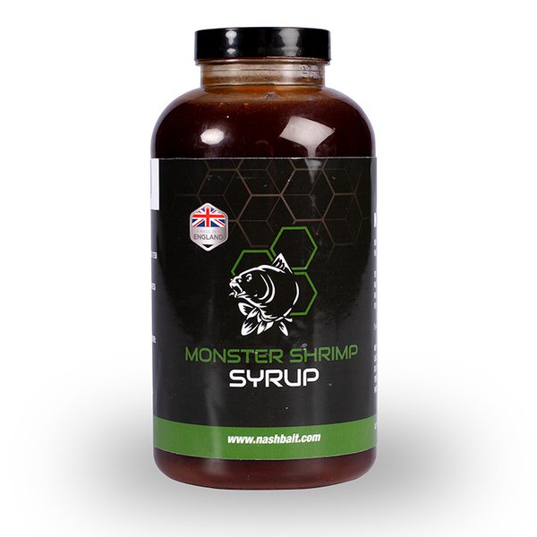 Nashbait Syrup 1L - Monster Shrimp, Scopex Squid, Citruz