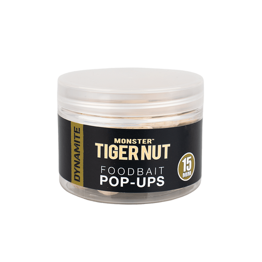 Monster Tiger Nut Foodbait Pop Ups 15mm
