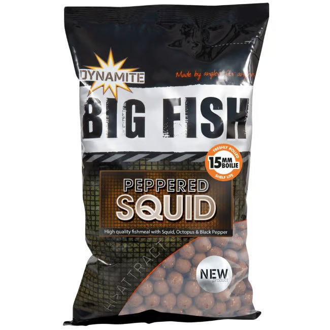 Dynamite Baits Peppered Squid Boilies