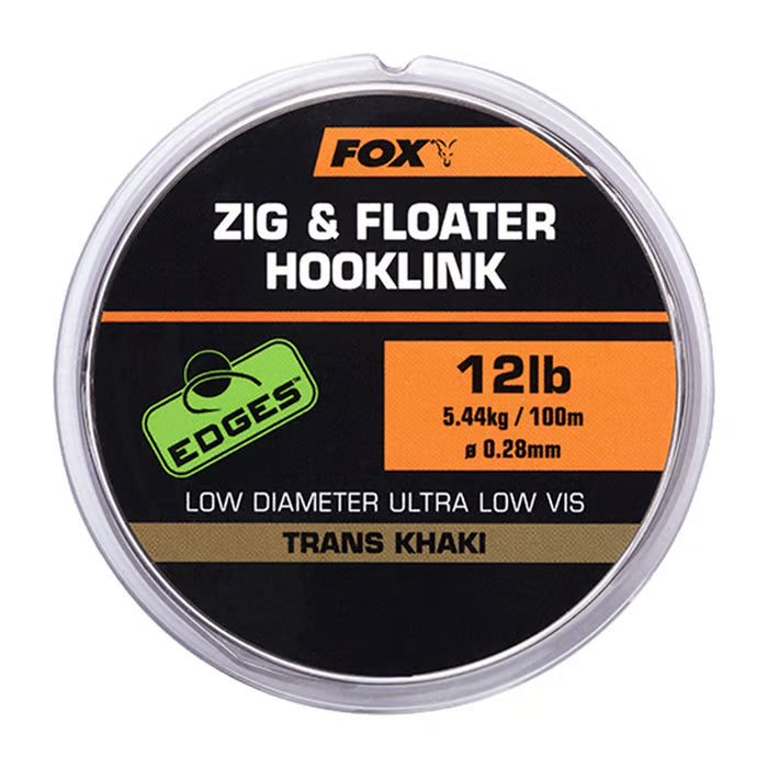 Fox Edges Zig & Floater Hooklink 100m