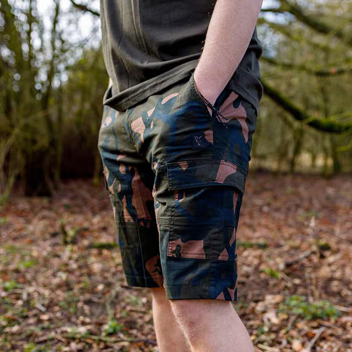 Fox Lightweight Camo Combat Shorts - Small