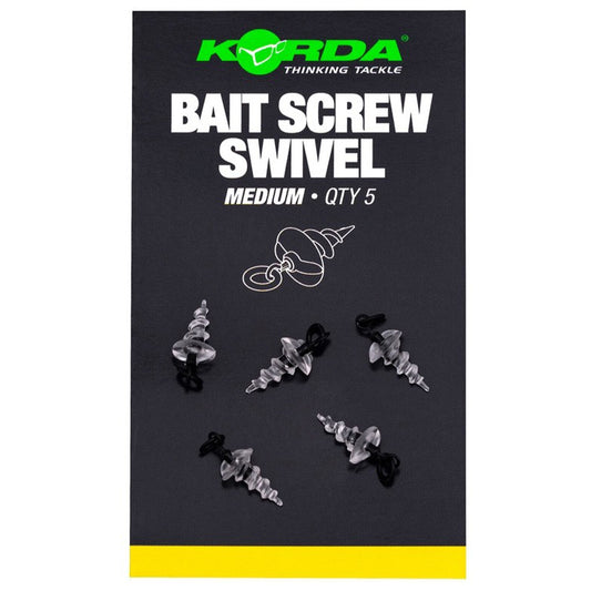 Bait Screw Swivel Medium