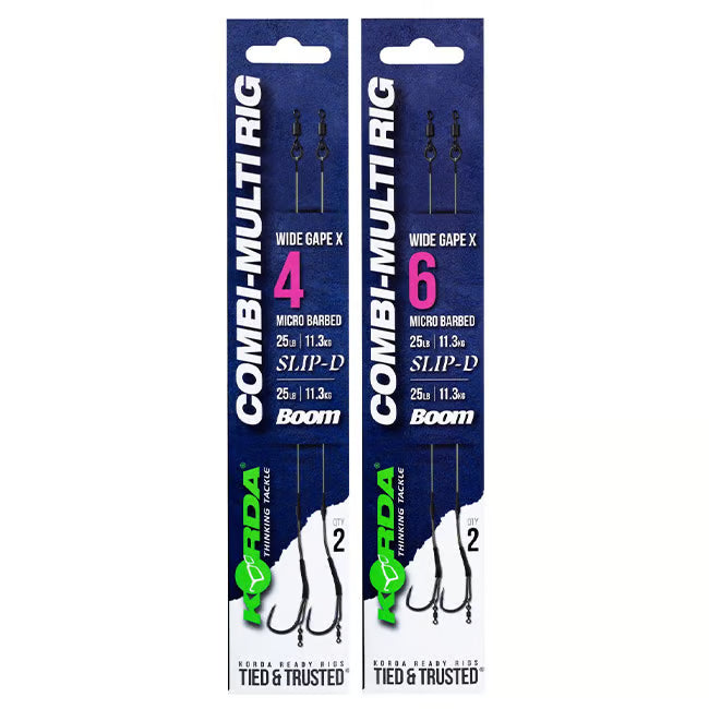 Combi Multi Ready Tied Rig Wide Gape
