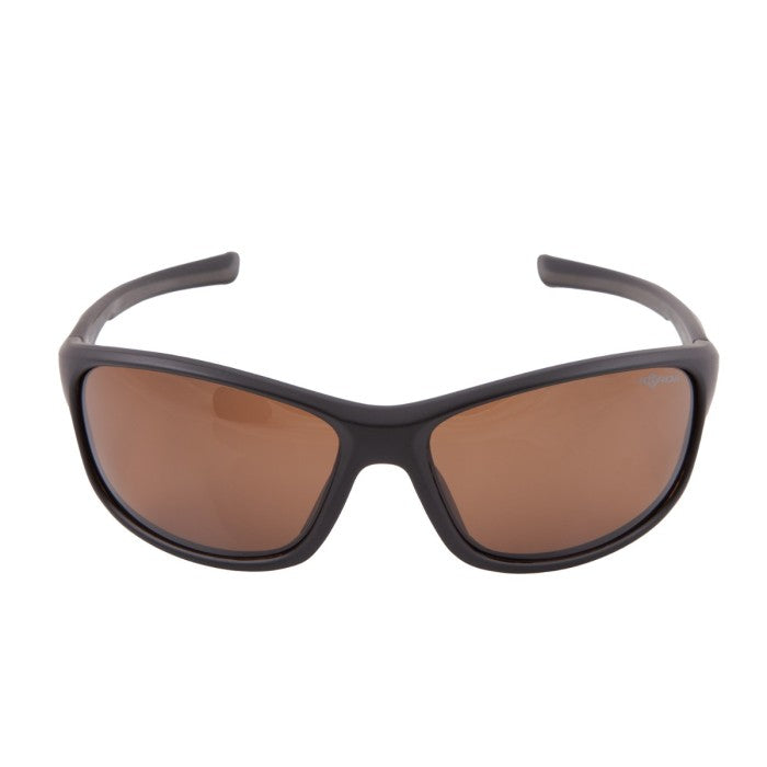 Korda Wraps MK2 Fishing Sunglasses - Black Frame, Brown Lens