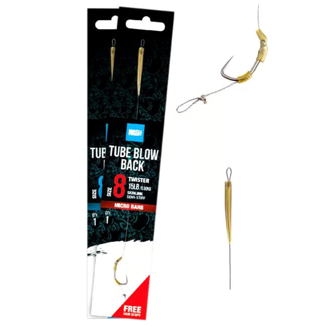 Tube Blow Back Rig - Barbed Size 6