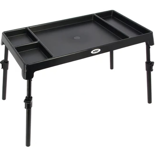 NGT XPR Bivvy Table - 4 Section with Adjustable Legs