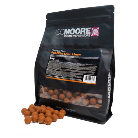 CC Moore Pro-Stim Liver Boilies Shelf Life