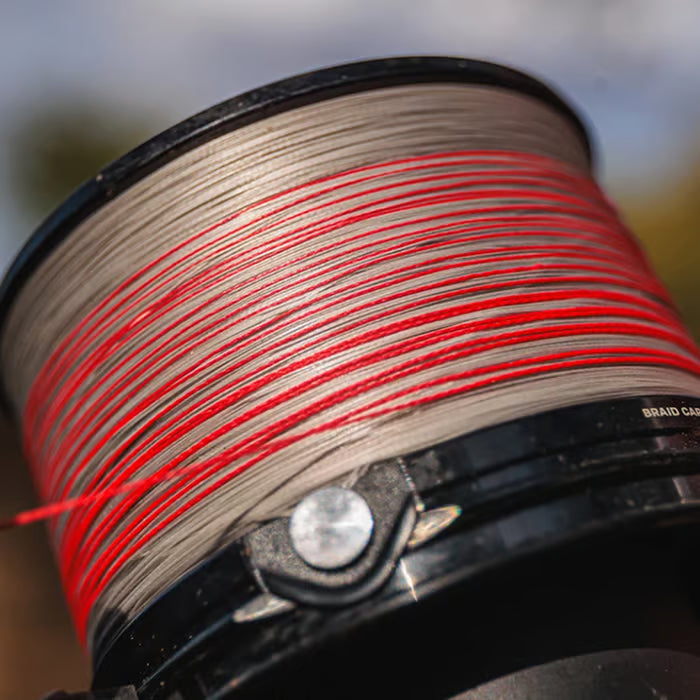 Spomb Tapered Braided Leaders 10m - Red